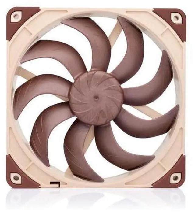 Alt view image 3 of 7 - NF-A14x25 G2 PWM, Premium-Quality Quiet 140mm PC Fan, 4-pin (Brown)