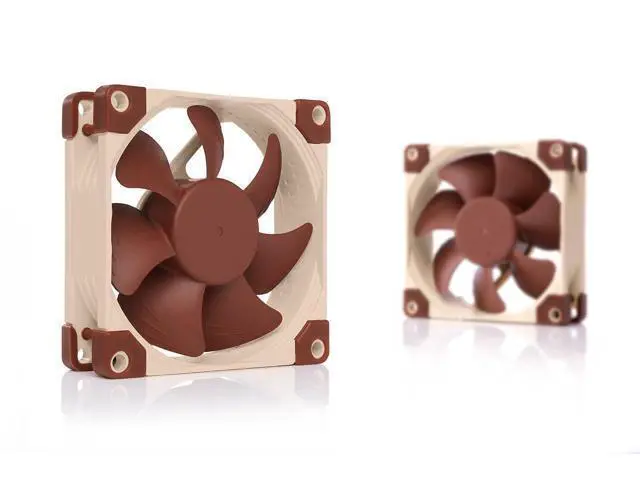 Alt view image 6 of 7 - NF-A8 PWM, Premium Quiet Fan, 4-Pin (80mm, Brown) (Pack of 4)