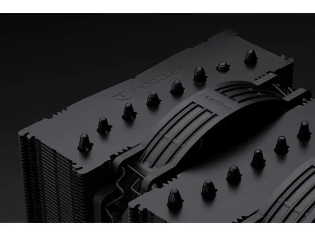 Alt view image 6 of 7 - NF-A14x25r G2 PWM chromax.Black, Premium-Quality Quiet Round-Frame 140mm PC Fan (Black)