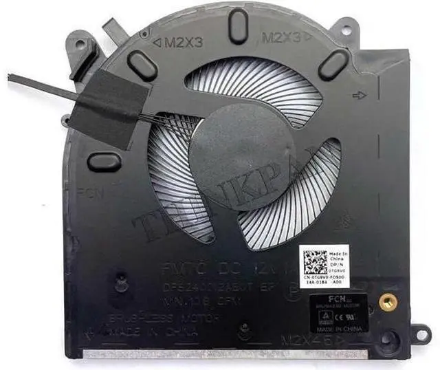 Alt view image 2 of 5 - Aomoproing Gpu and Cpu cooling fan for 12V voltage Alienware M15 R3 M15 R4 RTX 2070 3070 0TG9V0 0D1X38