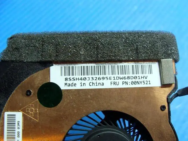Alt view image 3 of 5 - Aomoproing Cpu cooling fan for Lenovo Thinkpad P50 15.6 inches with Heatsink AT0Z6001DT0 00NY521