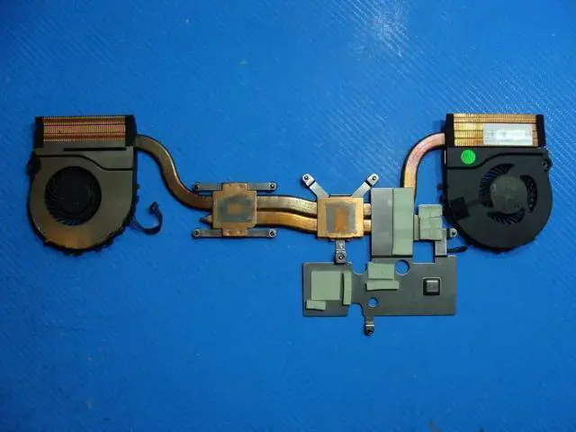 Alt view image 2 of 5 - Aomoproing Cpu cooling fan for CyberPower PC 15 Vector 2 15.6 inches with Heatsink ART3MNL8TA