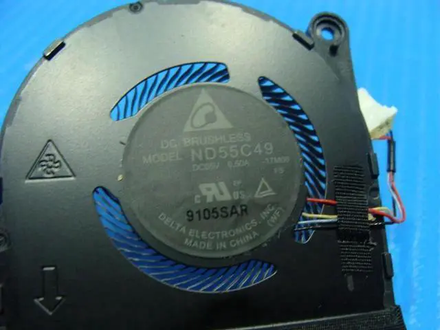 Alt view image 2 of 5 - Aomoproing Cpu cooling fan for Lenovo Yoga C930-13IKB 13.9 inches with Heatsink AT18S001DT0