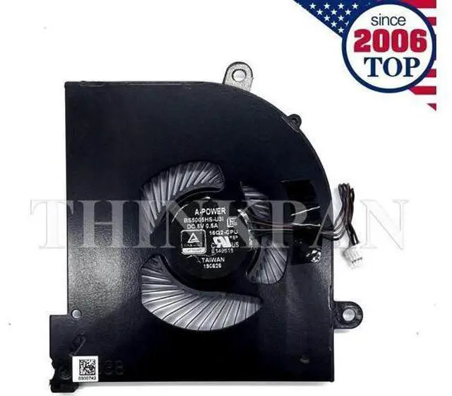 Alt view image 3 of 5 - Aomoproing Gpu and Cpu cooling fan for MSI GS65 GS65V R P65 MS-16Q4 (Not fit 16Q2)