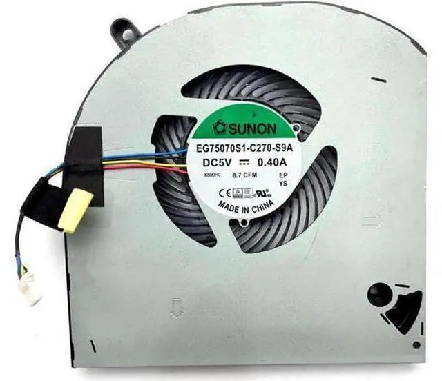 Main image of Aomoproing Gpu and Cpu cooling fan for Dell Alienware 15 R3 R4 P69F EG75070S1-C260-S9A
