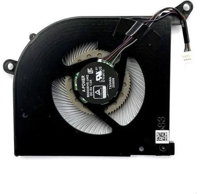Alt view image 2 of 5 - Aomoproing Gpu and Cpu cooling fan for MSI GS66 WS66 Stealth 10SD 10SE 10SF 10SFS 10SGS