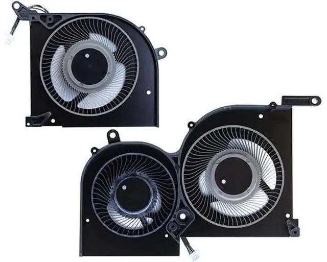 Alt view image 3 of 5 - Aomoproing Gpu and Cpu cooling fan for MSI GS66 WS66 Stealth 10SD 10SE 10SF 10SFS 10SGS
