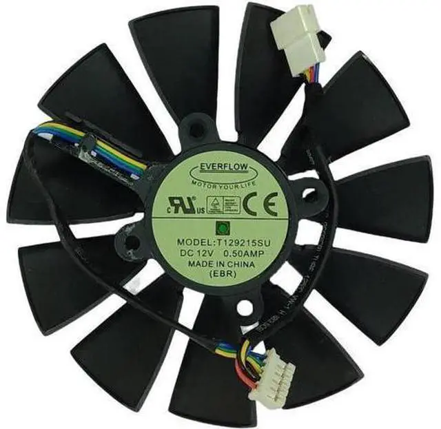 Alt view image 2 of 5 - Aomoproing GPU cooling fan for Asus GTX980 GTX780TI R9-390 R9-90