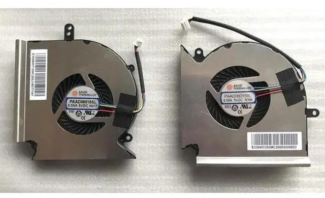 Main image of Aomoproing Gpu and Cpu cooling fan for MSI MS-16P1 MS-17C1 MS-16P7 PAAD06015SL-N417 N384