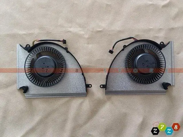 Alt view image 2 of 5 - Aomoproing Gpu and Cpu cooling fan for MSI GP76 GE76 GE77 MS-17K3 MS-17K2 MS-17K5