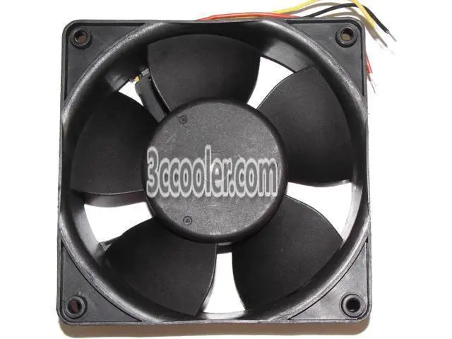 Alt view image 3 of 3 - for PAPST 12038 12CM MULTIFAN 4214/12H 24V 220mA 5.3W 3 Wires Cooling Fan inverter fan