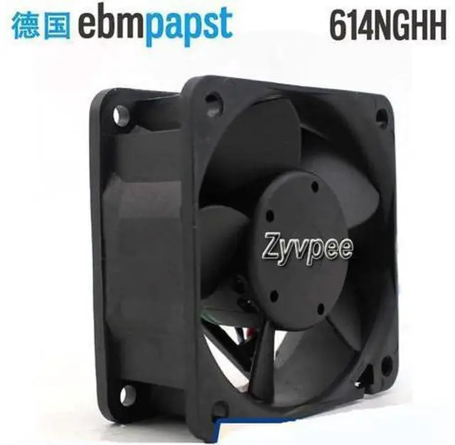 Alt view image 2 of 2 - for ebmpapst 614NGHH 60*25mm 24V 3.6W 2 wires 6cm case fan power case fan axial cooler