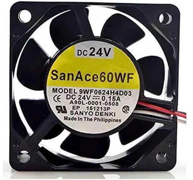 Main image of for 9WF0624H4D03 San Ace 60WF 24V 60mm Fan, 24V 0.15A 3-pin Cooling Fan