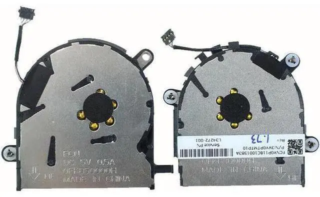 Main image of New CPU+GPU Cooling Fan Replacement For HP ELITEBOOK X360 1030 G3 P/N:L31859-001 L34272-001