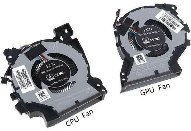 Main image of New CPU & GPU Cooling Fan Replacement For HP ZBook 15v G5 Mobile Workstation L25223-001