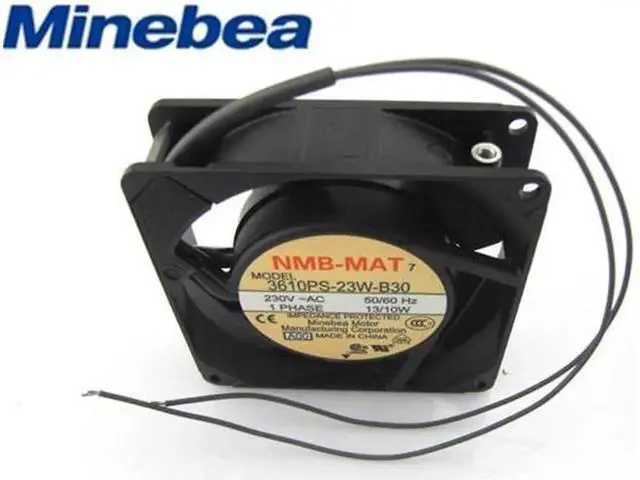 Alt view image 3 of 3 - for 92x25mm NMB 3610PS-23W-B30 230VAC 1 phase 2 Wires 9cm Inverter Axial Fan
