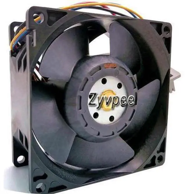 Alt view image 2 of 2 - for AVC 80*38mm DBPD0838B2U DC 12V 3.6A 4 wires ball bearing 8CM axial case fan