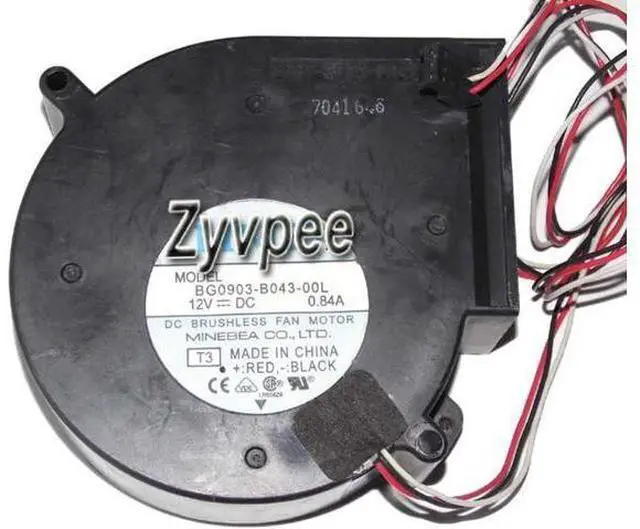 Alt view image 3 of 3 - for 97MM 9733 WS-C2970G-24T-E WS-C2970G-24T-FAN DC12V 0.84A 3 Wires 10CM Blower for Catalyst Switch 2970