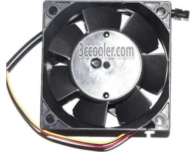 Alt view image 2 of 2 - for Original Melco 6CM 60*25mm MMF-06D24DM RC5 24V 0.05A 3 Wires 3 Pins Case fan for YASKAWA PLC ABB