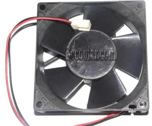 Alt view image 2 of 2 - for MATSUSHITA 8CM 80*25mm SF80 ASF803A2402 6317Q-C 24V 110mA 2 Wires 2 Pins inverter fan Case cooler