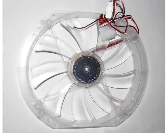 Alt view image 3 of 3 - 230mm A23030-07CB-3MN-F1 DF2303012SELN 12V 0.3A with LED Computer case Fan