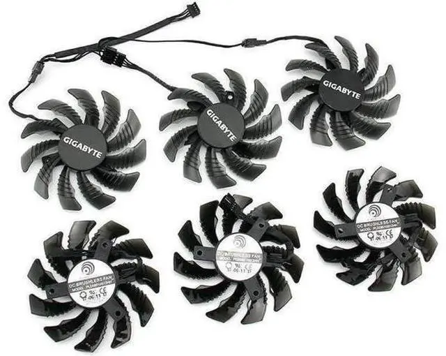 Alt view image 3 of 5 - Aomoproing GPU cooling fan for GTX 780/780TI GTX 760/77