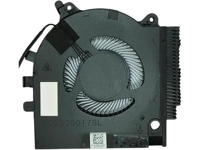 Alt view image 3 of 5 - Aomoproing Cpu cooling fan for Dell G15 5510 5511 5515 Fa