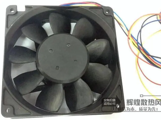Alt view image 4 of 4 - for NMB 4715SL-07W-B86 12038 48v 1.1A 12CM 4Wires Aluminum frame axial Cooler For case, Car