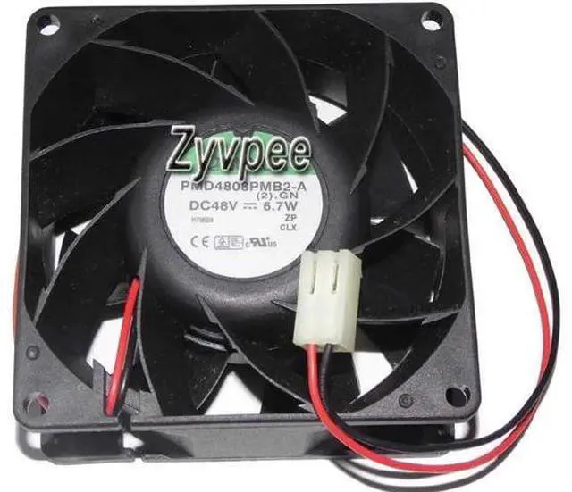Main image of for Sunon 80mm PMD4808PMB2-A 48V 6.7W 2 wires 2 pins inverter power cooling fan