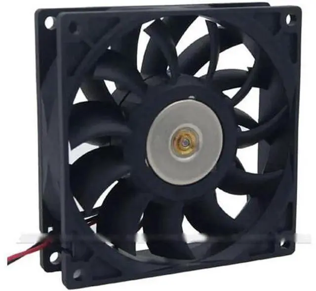 Alt view image 3 of 4 - for Delta 9CM FFB0912HH Dual Balls Bearing Cooling fan with 12V 0.60A 2 Wires