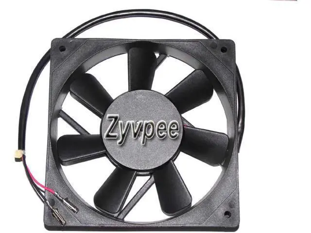 Alt view image 2 of 2 - for 120mm KD1212PTB4-6A (7).B2132.GN 12V 1.7W 2 wires 12cm axial cooling fan