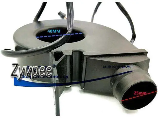 Alt view image 4 of 4 - for FLW70-22 TB1003512S2 DC12V 1.68W 3 wires 3 pins air conditioning blower turbine cooling fan