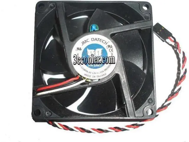 Main image of for JMC 8CM 80*25mm 0825-12HBTA 12V 0.5A 3 Wires 3 Pins Case fan cpu cooler