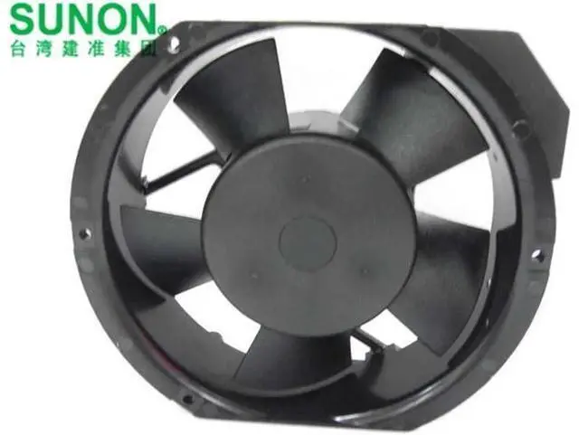 Alt view image 2 of 3 - for Original SUNON 172x150x51MM A2175-HBT TC.GN AC 220~240V 2 Pins Ball Bearing Axial Fan for cabinet