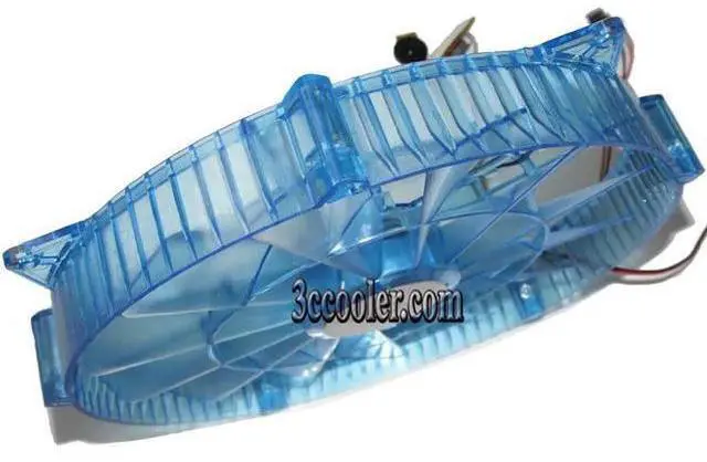 Alt view image 3 of 5 - for Power Cooler 220*30mm PS223012M 12V 0.4A With Blue LED Computer Case Fan