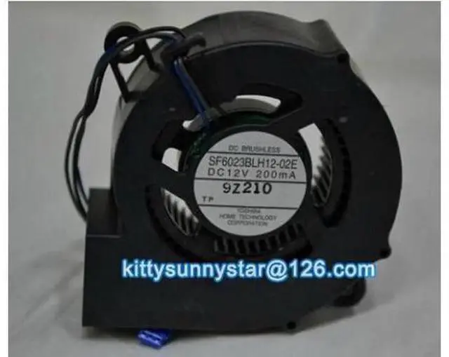 Main image of for SF6023BLH12-02E 12V 200mA DC Blower Fan,Cooling Fan