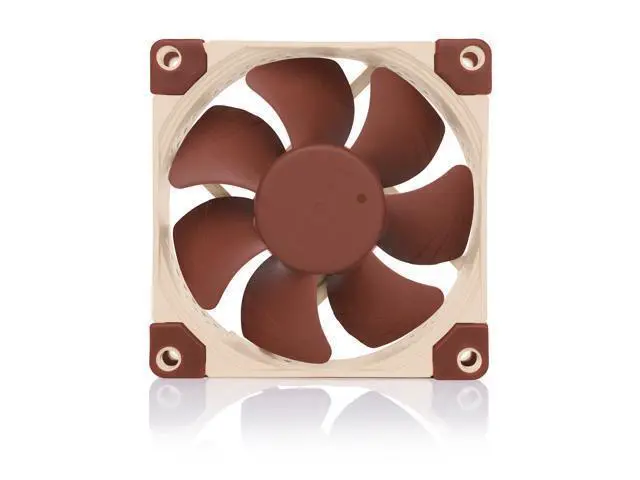 Alt view image 4 of 7 - Noctua NF-A8 5V PWM, Premium Quiet Fan with USB Power Adaptor Cable, 4-Pin, 5V Version (80mm, Brown)