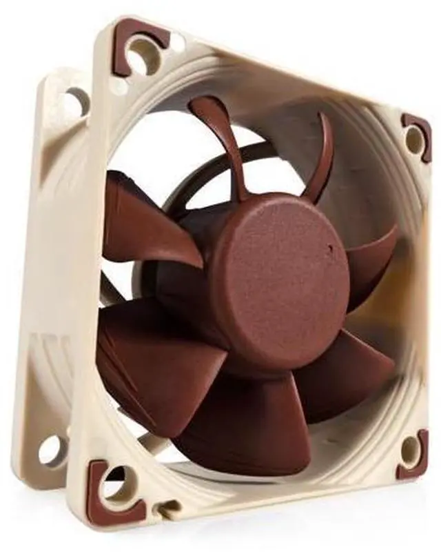 Main image of Noctua NF-A6x25 PWM, Premium Quiet Fan, 4-Pin (60mm, Brown)