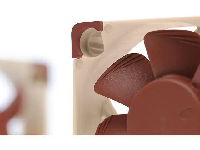 Alt view image 6 of 7 - Noctua NF-A4x10 FLX, Premium Quiet Fan, 3-Pin (40x10mm, Brown)