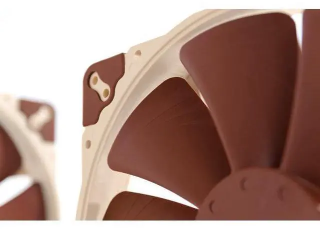 Alt view image 6 of 7 - Noctua NF-A20 5V, Premium Quiet Fan with USB Power Adaptor Cable, 3-Pin, 5V Version (200x30mm, Brown)