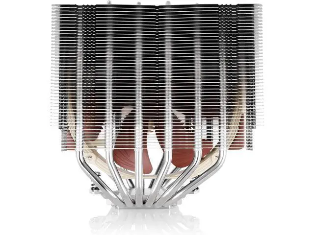 Alt view image 3 of 7 - Noctua NH-D15S CPU Cooler with NA-HC4 chromax.White heatsink Covers