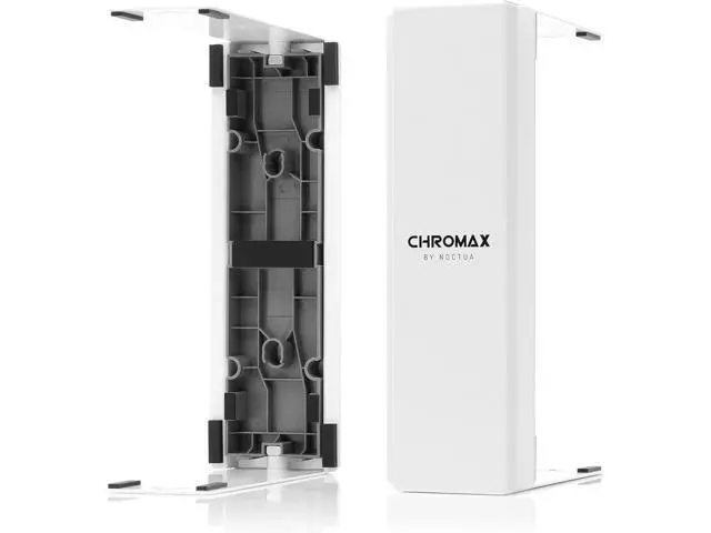 Alt view image 6 of 7 - Noctua NH-D15S CPU Cooler with NA-HC4 chromax.White heatsink Covers