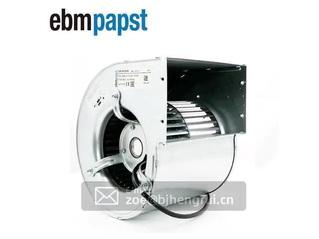 Alt view image 4 of 7 - Ebmpapst D2E133-CI33-56 230V 0.77/0.84A AC Centrifugal Fan Forward Curved Blower Dual-intake ABB Inverter Cooling Fans