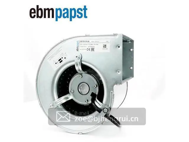 Alt view image 3 of 7 - Ebmpapst D2E133-CI33-56 230V 0.77/0.84A AC Centrifugal Fan Forward Curved Blower Dual-intake ABB Inverter Cooling Fans