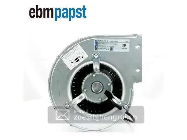 Alt view image 2 of 7 - Ebmpapst D2E133-CI33-56 230V 0.77/0.84A AC Centrifugal Fan Forward Curved Blower Dual-intake ABB Inverter Cooling Fans