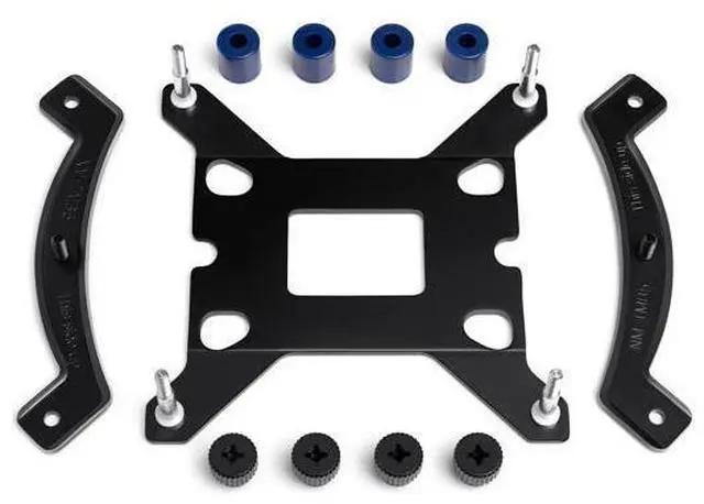 Main image of Noctua NM-i17xx-MP78 chromax.black, Mounting Kit for Noctua CPU Coolers on Intel LGA1851 and LGA1700 Platform (Black)