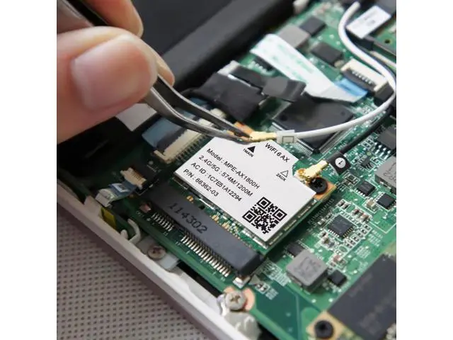 Alt view image 6 of 6 - TelDaykemei Wi-Fi 6 MT792 Dual Band WiFi 6 Bluetooth 5.2 Card For Mini pcie Adapter Wireless Adapter 2.4G/5Ghz For Laptop/PC