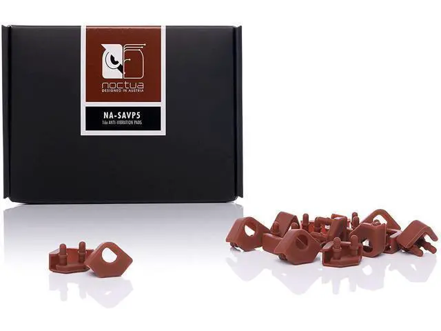 Alt view image 3 of 4 - Noctua NA-SAVP5, Anti-Vibration Pads for 92mm & 80mm Fans (16-Pack, Brown)
