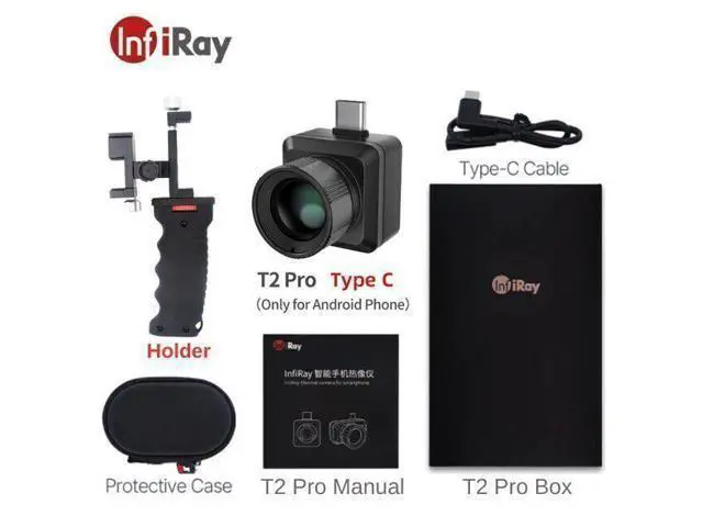 Alt view image 7 of 7 - NEW InfiRay Xinfrared T2 PRO Thermal Imager Hunting Camera for Android Only (Type C)