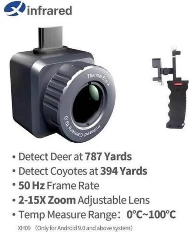 Main image of InfiRay Xinfrared XH09 50Hz Thermal Imaging Camera Imager Scope for Hunting Inspection For Android Type-C